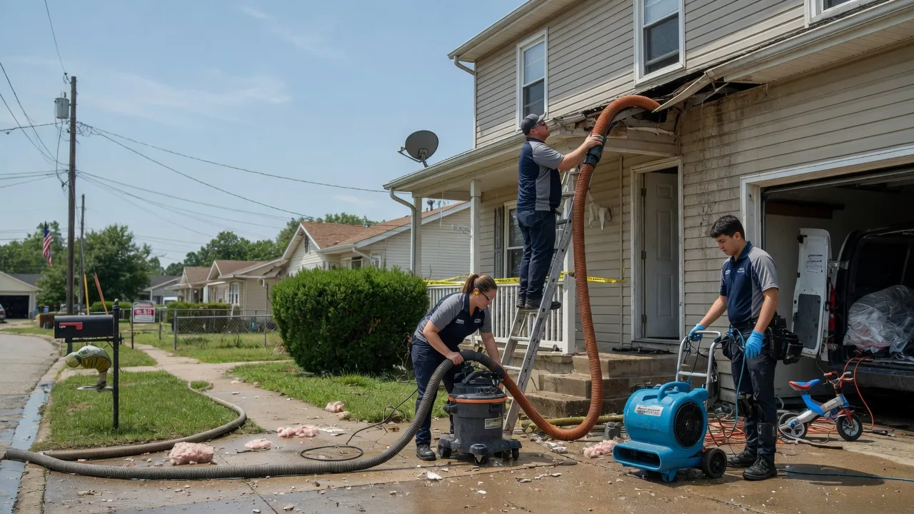 Water Damage Restoration in Rice, VA near me